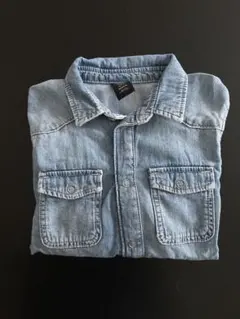 ブルーデニムシャツ H&M 120