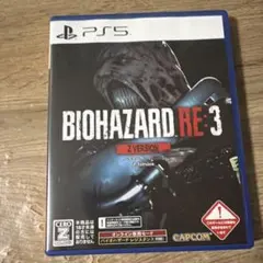 BIOHAZARD RE:3 Z VERSION バイオハザードre3 PS5