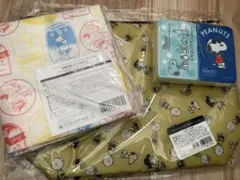 スヌーピー　トートバッグ、保冷トートバッグ、スポンジ、カレンダー