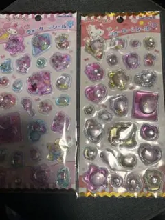 ウォーターシール　サンリオ　キティ＆マイメロ