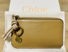 Chloé ベージュ フラグメントケース　コインケース