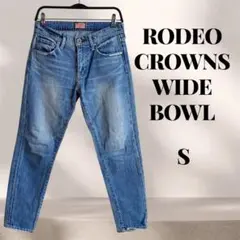 美品！RODEO CROWNS WIDE BOWL デニム Sのサムネイル