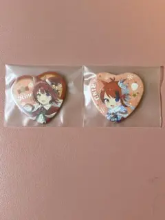 莉犬くん ハート型ピンバッジ 2個セット