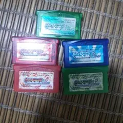 ポケモン3世代 5本セット