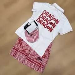 Dance With Dragon ポロシャツ スカート　　　サンバイザーのサムネイル