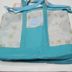 すみっコぐらし キャラクター2wayトートバッグ 水色