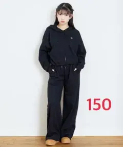 LOVETOXICラインストーンジップアップパーカー＆パンツ セットアップのサムネイル