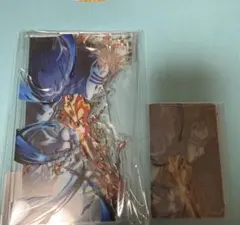 鬼滅の刃　猗窩座　無限列車編上映五周年記念　WEBくじ　アクスタ　クリアカード