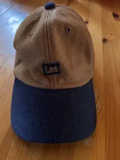 Lee キャップ ブラウン ネイビー Mサイズ