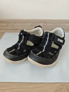 IFME キッズ サンダル ブラック 16.0cm