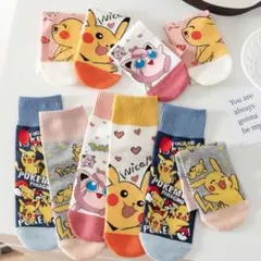 可愛い　子供ソックス　靴下　5セット高品質