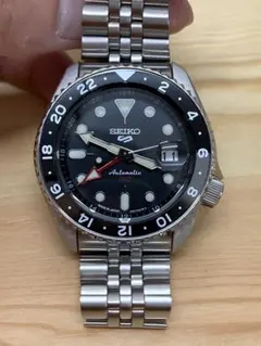 セイコー 5スポーツ 自動巻き SBSC001 GMT ブラックのサムネイル