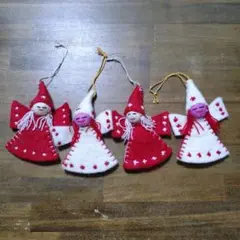 フェルト　オーナメント　4点セット