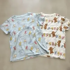 Tシャツ　ユニクロ　くまちゃん　絵本　セット　110