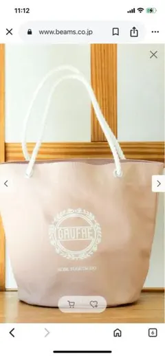 BEAMS JAPAN コラボ神戸風月堂バッグのサムネイル