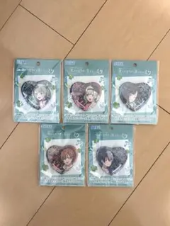 プロセカ ハート缶バッジ Vivid BAD SQUAD 5点セット