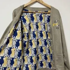 グラニフ　ラム　チョップ　ラムチョップ　秋　冬　カーディガン　刺繍