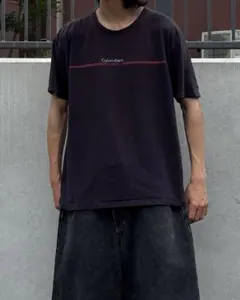 90s ck jeans ロゴドンTシャツ プリント グラフィックのサムネイル