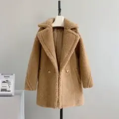 AIJAN 新品 テディボアロングコート - メルカリ