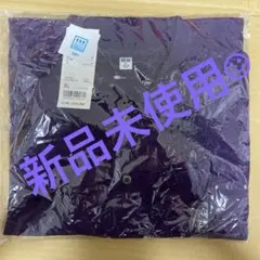 ユニクロ ドライカノコポロシャツ パープル サイズ X L 新品