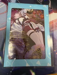 ホロライブ　宝鐘マリン　誕生日記念　2025 数量限定　複製サインメッセージ