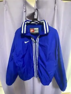Nike ナイロンジャケット M 青