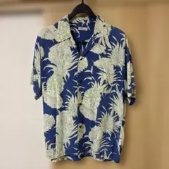 ⭐︎希少⭐︎SUN SURF アロハシャツ レーヨン　ブルーのサムネイル