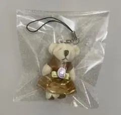 【新品】クマのマスコット ストラップ ドレス