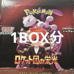 Pokemon The Glory of Team Rocket 1BOX分