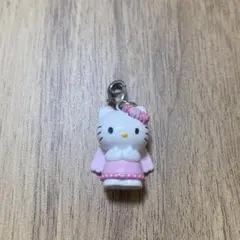 ハローキティ ストラップ ハート付きチャーム 平成レトロ レア