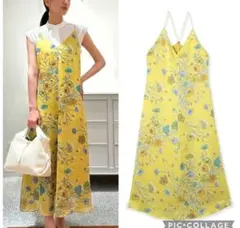 ♥新品 CABaN♥ ボタニカル キャミロングワンピース - メルカリ