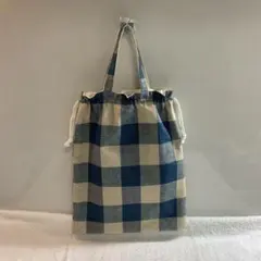 巾着トートバッグ バッグ
