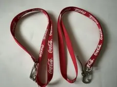 【非売品】コカ・コーラ ボトラーズジャパンネックストラップ 2本