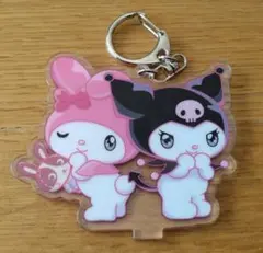 マイメロディ＆クロミ アクリルキーホルダー