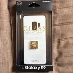 Galaxy S9 背面ガラスシェルケース「SHELL GLASS」 ホワイト