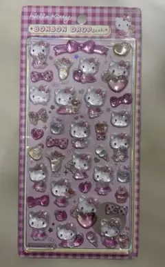正規品　ボンボンドロップシール サンリオ ハローキティ ピンク 第二弾