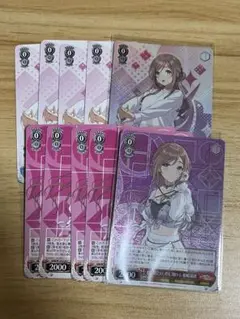 学園アイドルマスター　ヴァイスシュヴァルツ　姫崎莉波　SR セット