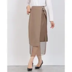 LADYMADE メッシュレイヤードタイトスカートのサムネイル