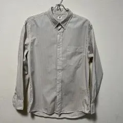 ストライプ柄 長袖シャツ Mサイズ