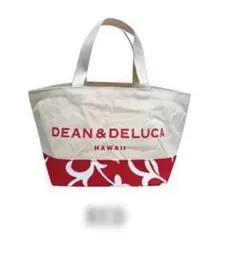 DEAN & DELUCA ハワイ トートバッグ 赤