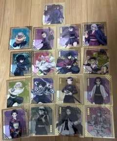 鬼滅の刃　アニプレックスオンラインくじ　F賞クリア色紙17点