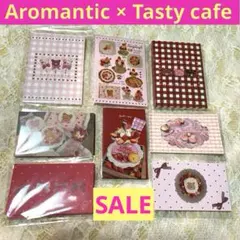 Aromantic×Tasty cafe メモ・カード おすそ分け くまちゃん他