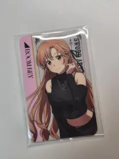 SAO カラオケの鉄人 ルームキー風カード アスナ