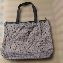 ◯レスポートサック　花柄刺繍トートバッグ 大容量　ミニポーチ付き