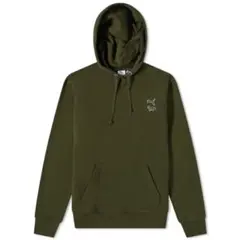 PUMA x Maison Kitsune パーカー　カーキ　プーマ