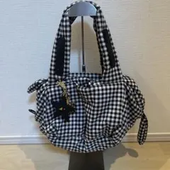 SeeByChloé チェック柄ハンドバッグトートバッグ 星型チャーム付きのサムネイル