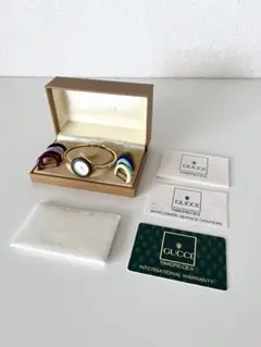 GUCCI チェンジベゼル　リング10個 ボックス付き GUCCI チェンジベゼル リング10個 ボックス付き GUCCI グッチ