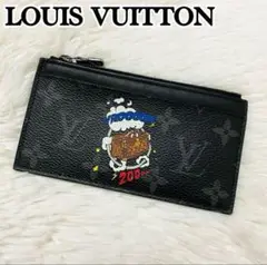 極美✨ルイヴィトン フラグメントケース モノグラム エクリプス レザー ブラック