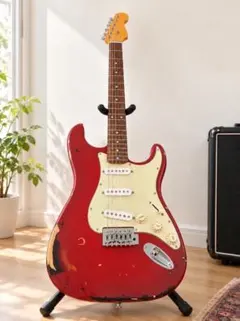 Squier Stratocaster ラッカー塗装 Mod レリック ストラト - メルカリ