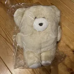 定価2750円！モコモちゃんベージュのクマ型ぬいぐるみ